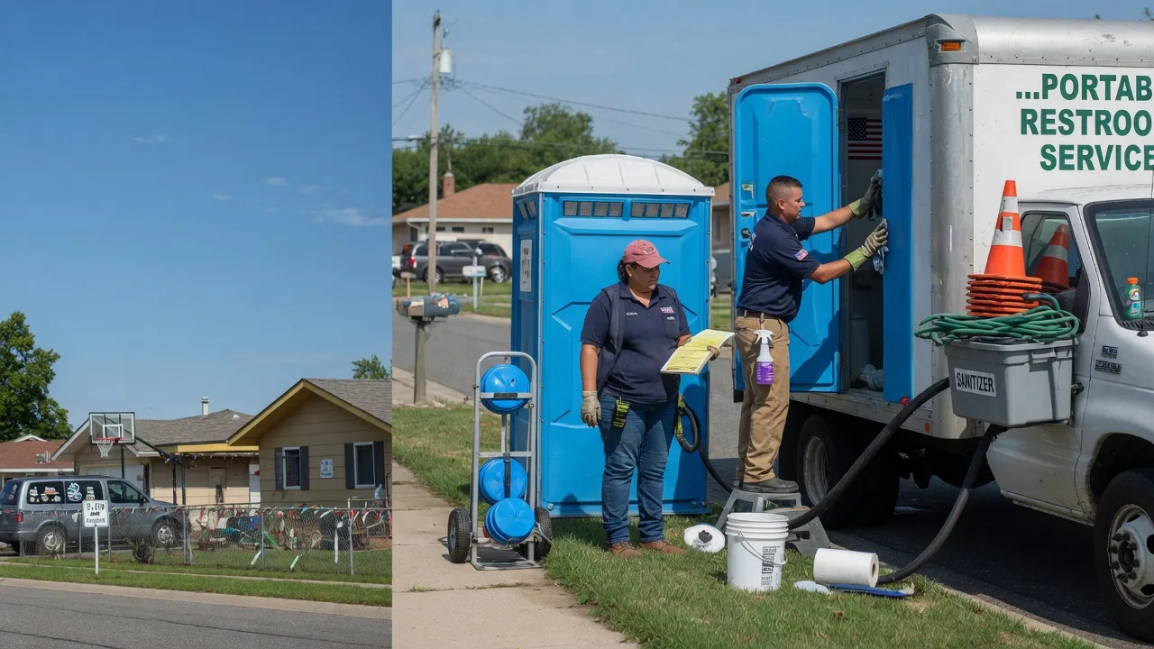 Portable Toilet Rental in Cornland, IL near me